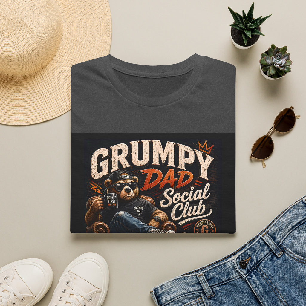 Grumpy Dad Social Club T-Shirt — Funny Fathers Day Tee