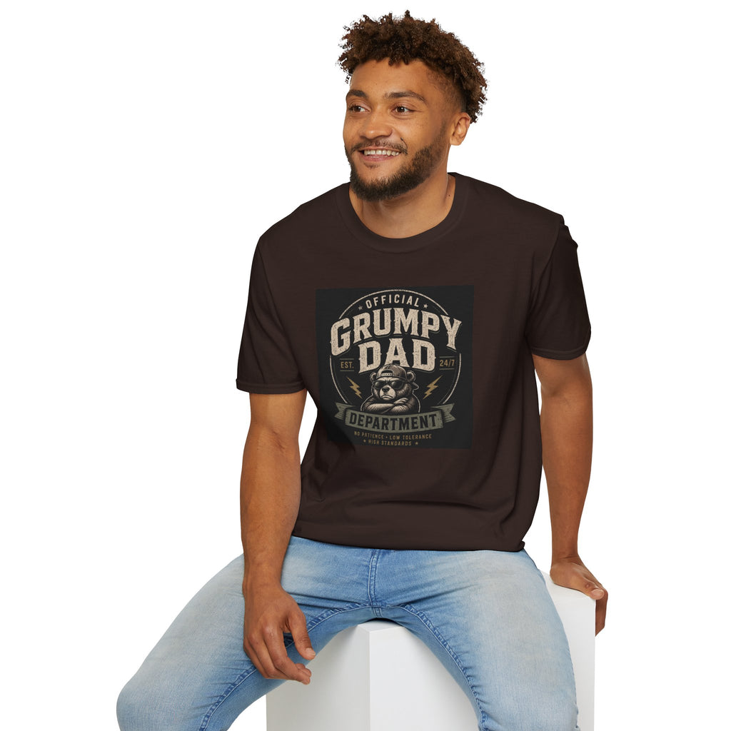 Offical Grumpy Dad Department Father's Day T-Shirt
