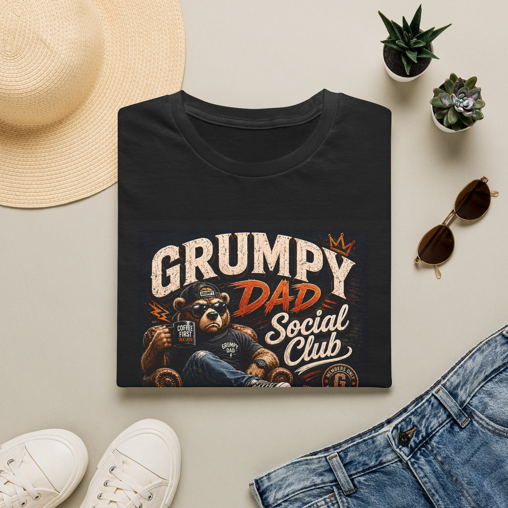 Grumpy Dad Social Club T-Shirt — Funny Fathers Day Tee