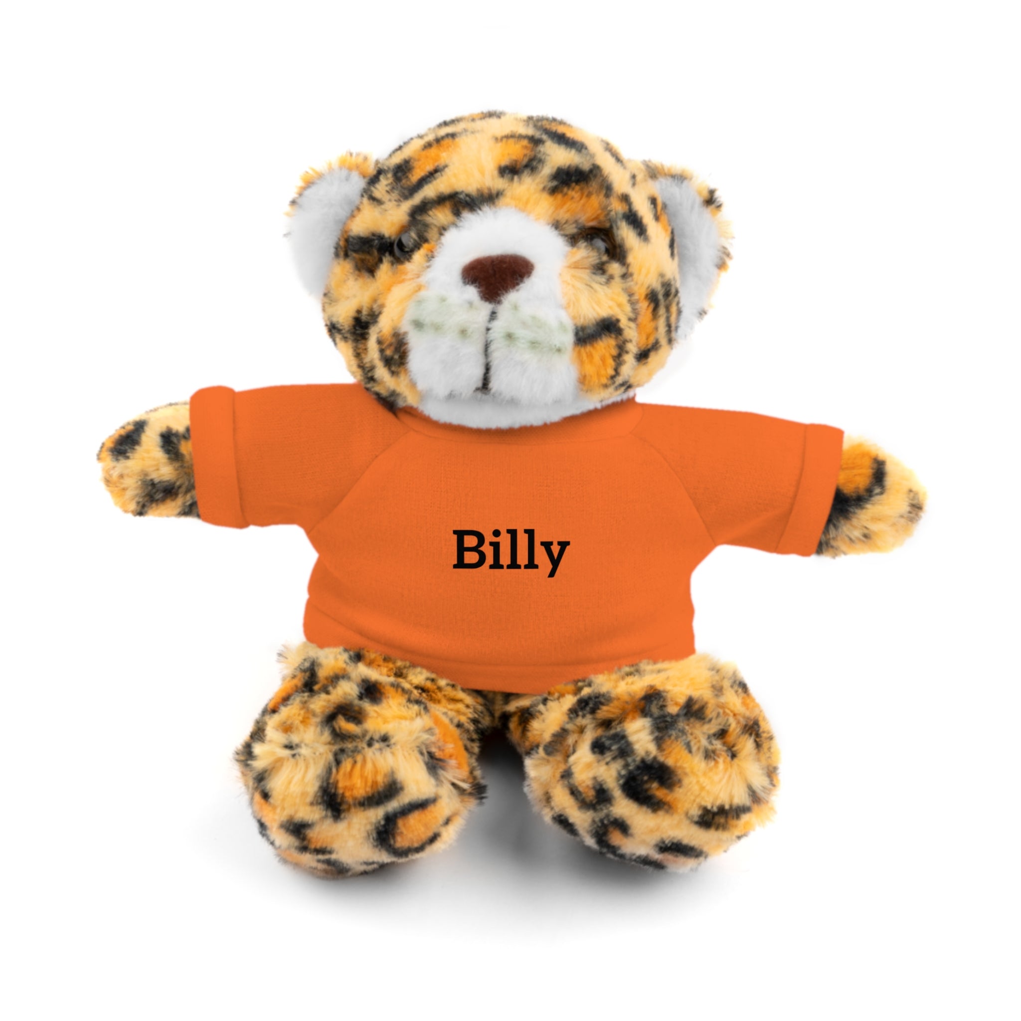 Personalized Stuffed Animal with Tee — Custom Name Plush