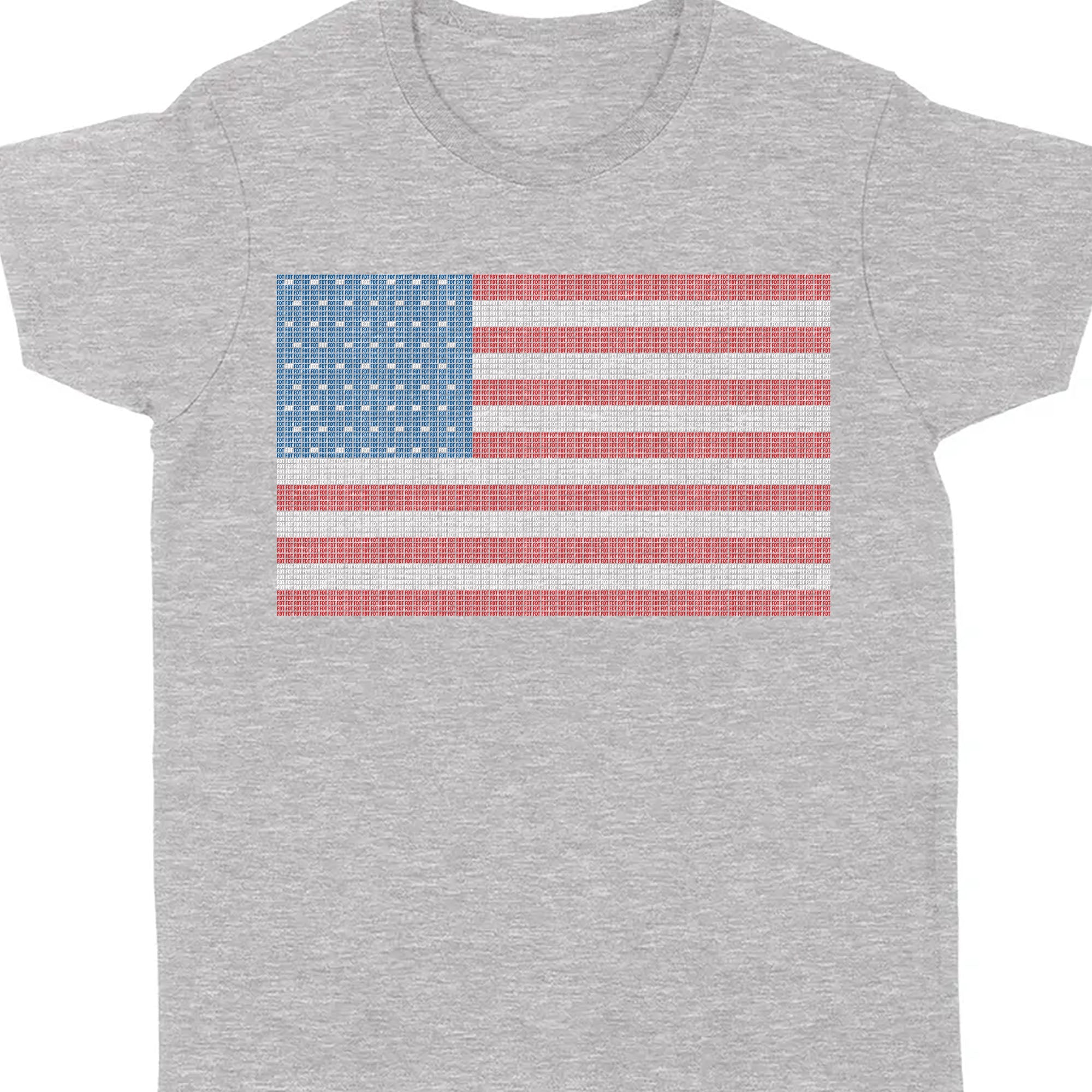 Dezentes FDT-USA-Flagge-Shirt | USA-Flagge-Shirt zum 4. Juli | Anti-Trump Politisches Shirt | Independence Day Shirt 682549