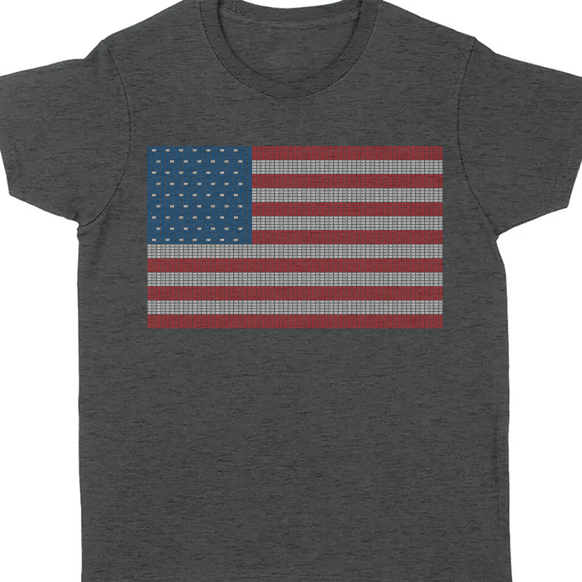 Dezentes FDT-USA-Flagge-Shirt | USA-Flagge-Shirt zum 4. Juli | Anti-Trump Politisches Shirt | Independence Day Shirt 682549