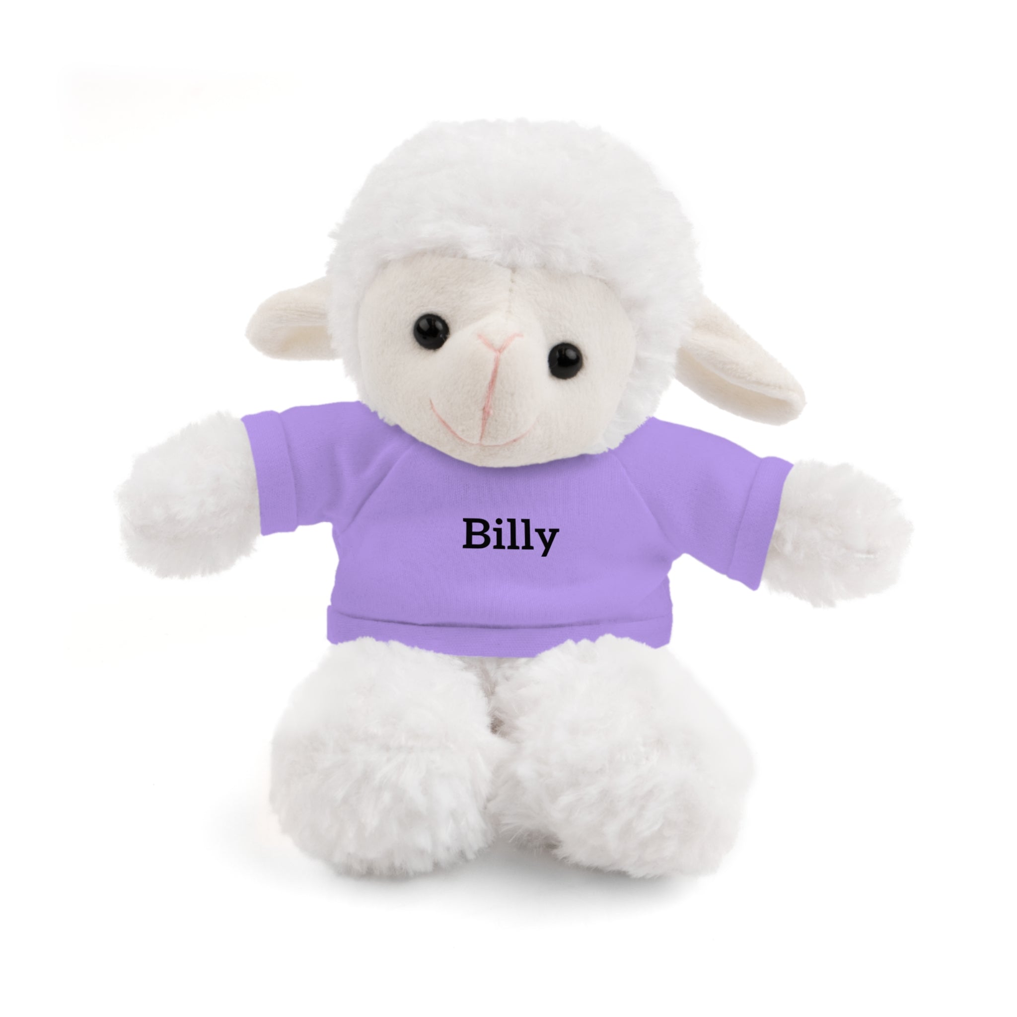 Personalized Stuffed Animal with Tee — Custom Name Plush