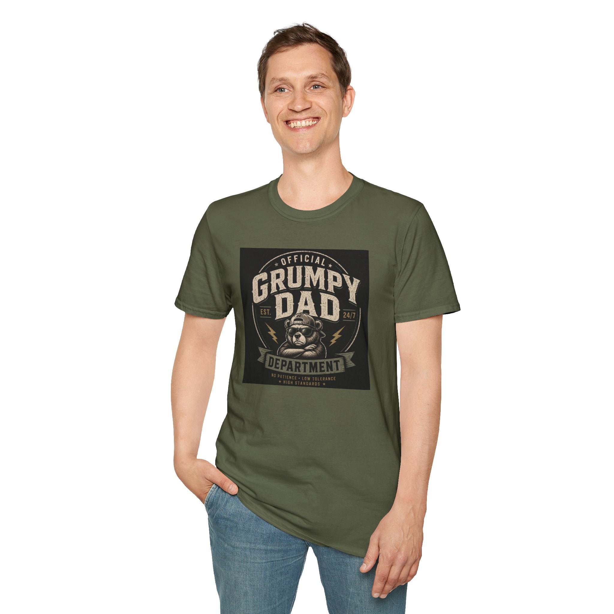 Offical Grumpy Dad Department Father's Day T-Shirt