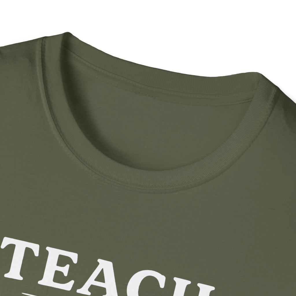 Teacher Graphic Tee Unisex — Classroom Social Club Vintage Comfort T-Shirt 6 phrases 6 different colors