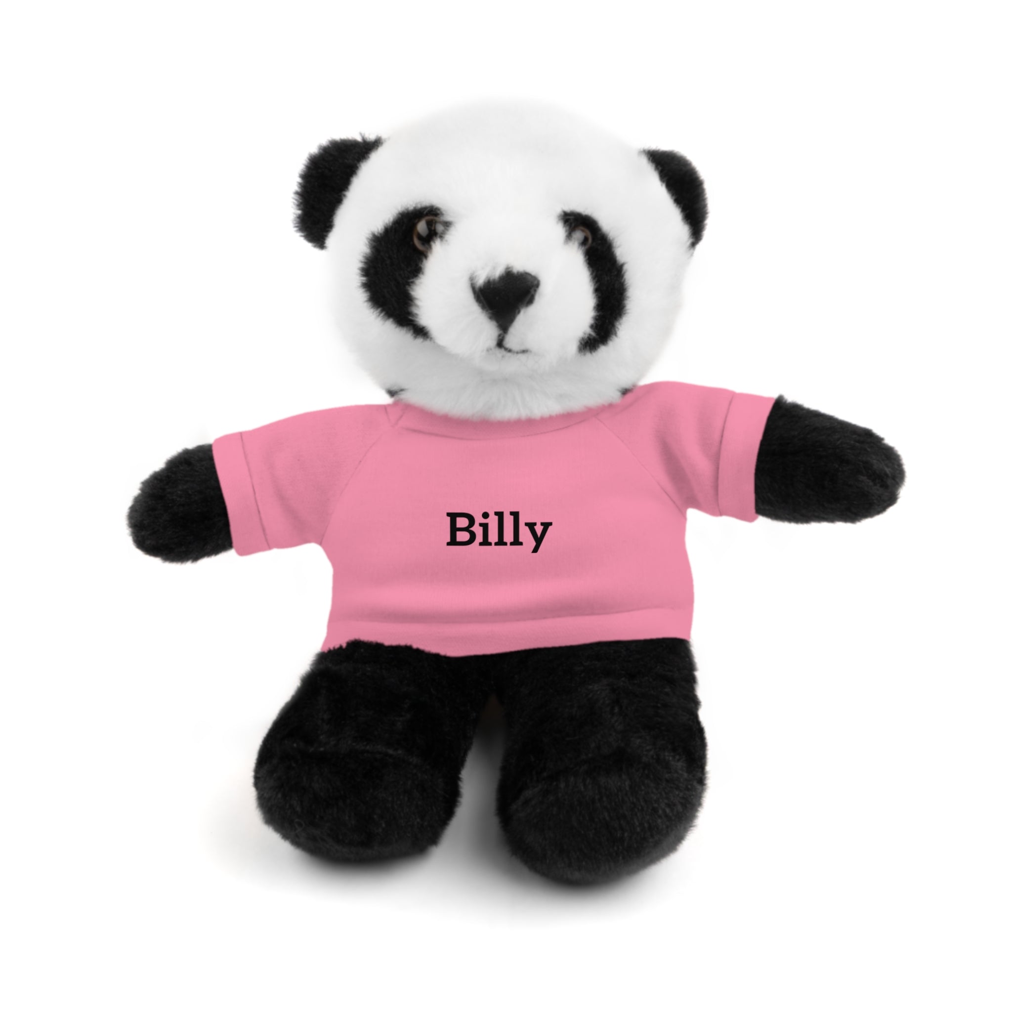 Personalized Stuffed Animal with Tee — Custom Name Plush