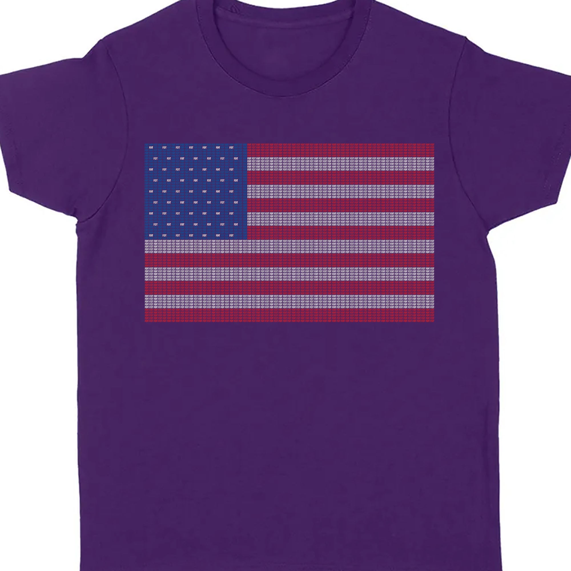 Dezentes FDT-USA-Flagge-Shirt | USA-Flagge-Shirt zum 4. Juli | Anti-Trump Politisches Shirt | Independence Day Shirt 682549