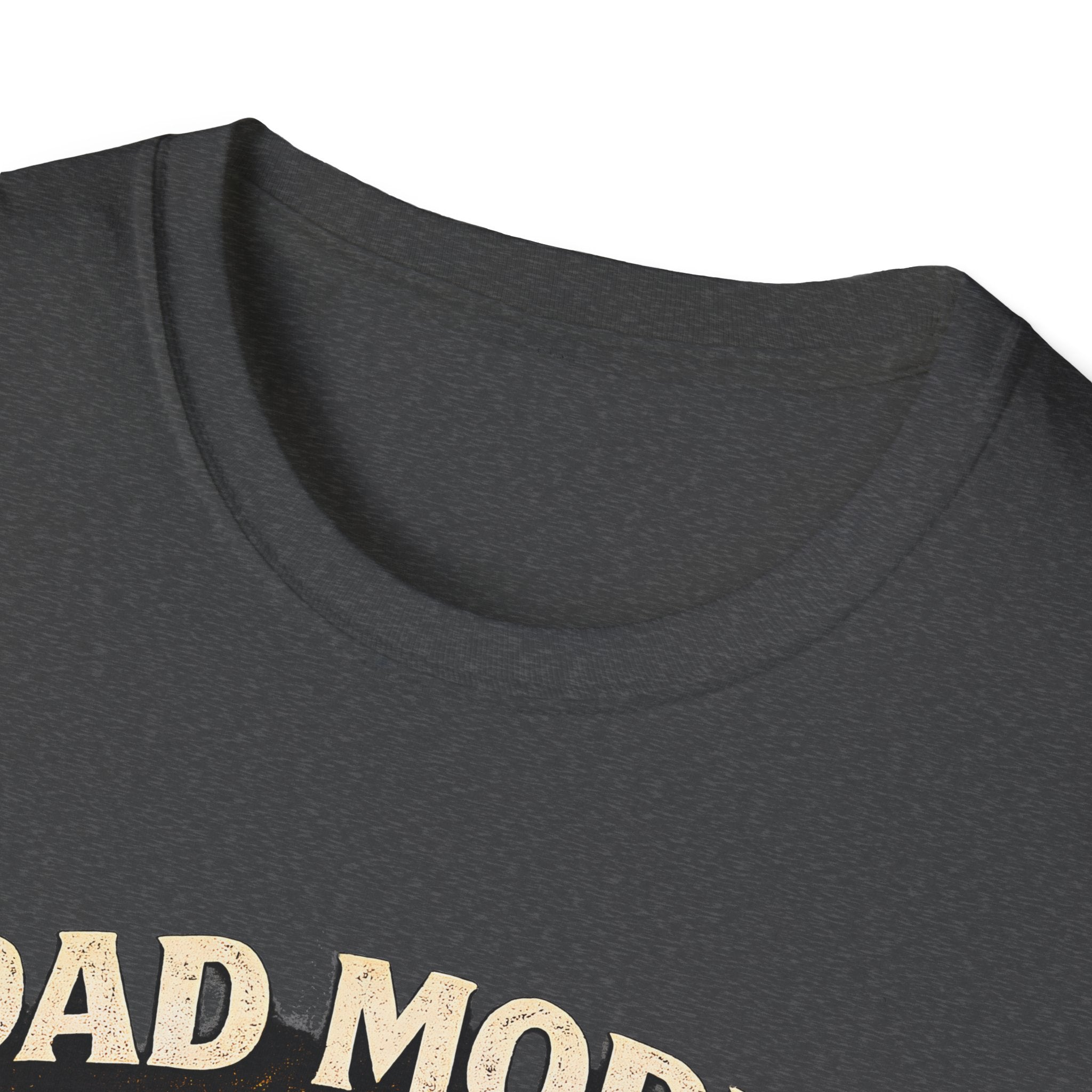 Dad Mode T-Shirt — "Mildly Grumpy" Vintage Gauge Graphic