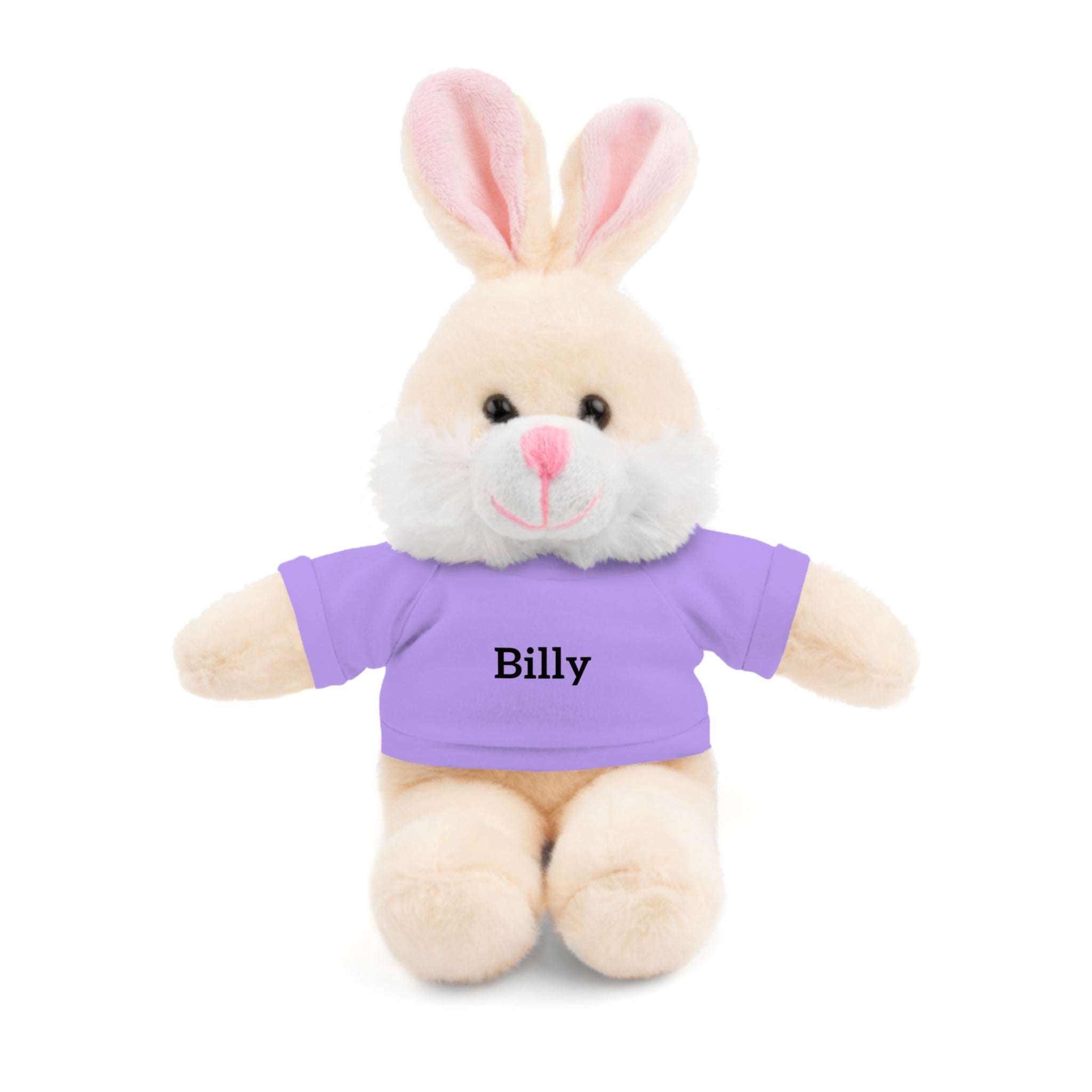 Personalized Stuffed Animal with Tee — Custom Name Plush