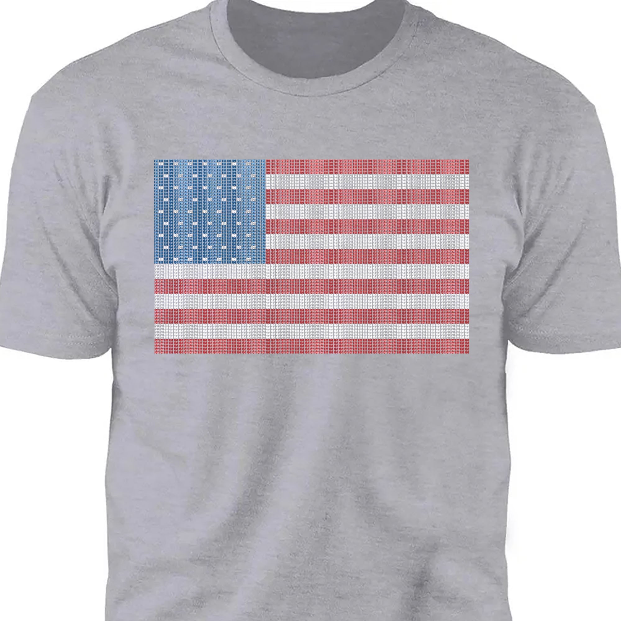 Dezentes FDT-USA-Flagge-Shirt | USA-Flagge-Shirt zum 4. Juli | Anti-Trump Politisches Shirt | Independence Day Shirt 682549