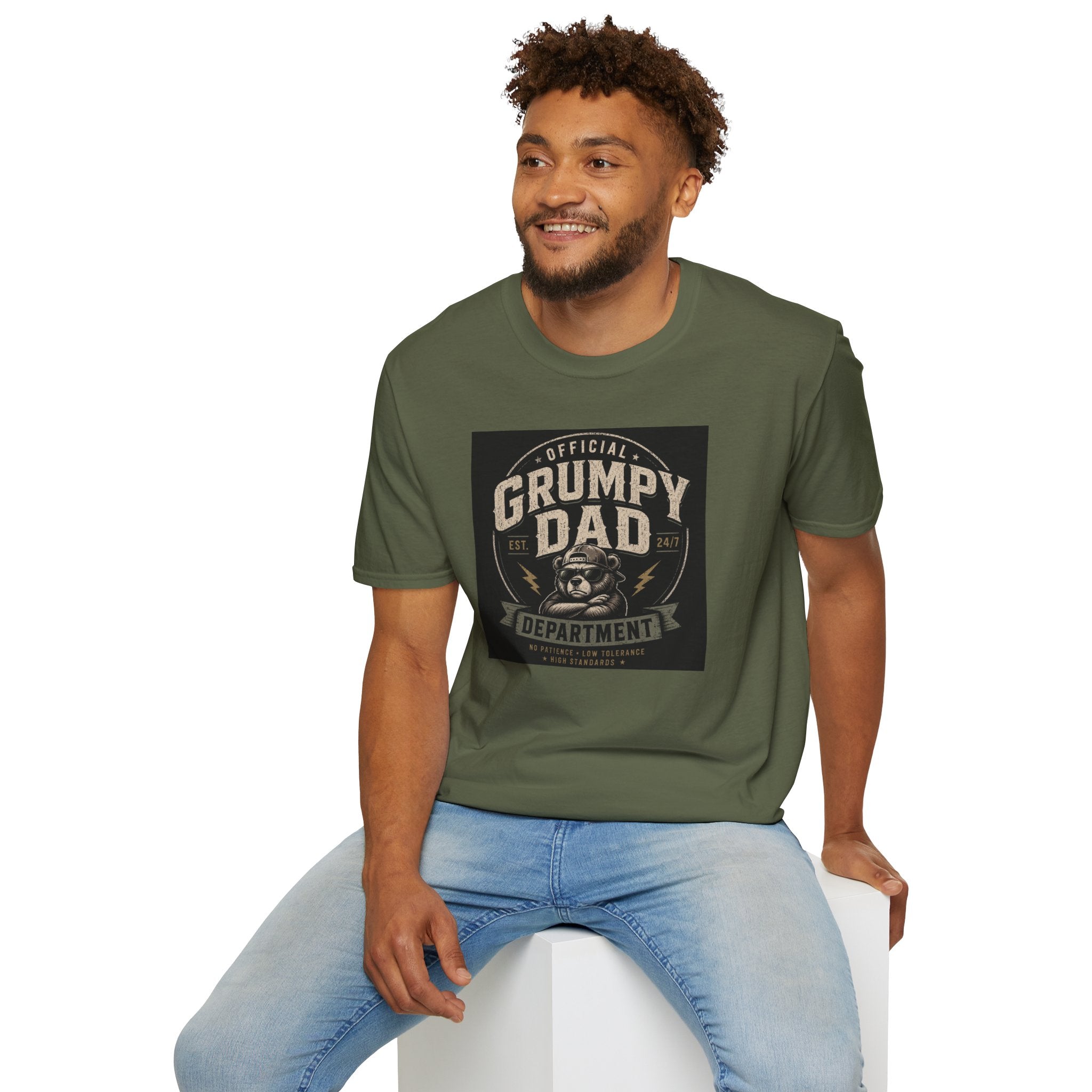 Offical Grumpy Dad Department Father's Day T-Shirt