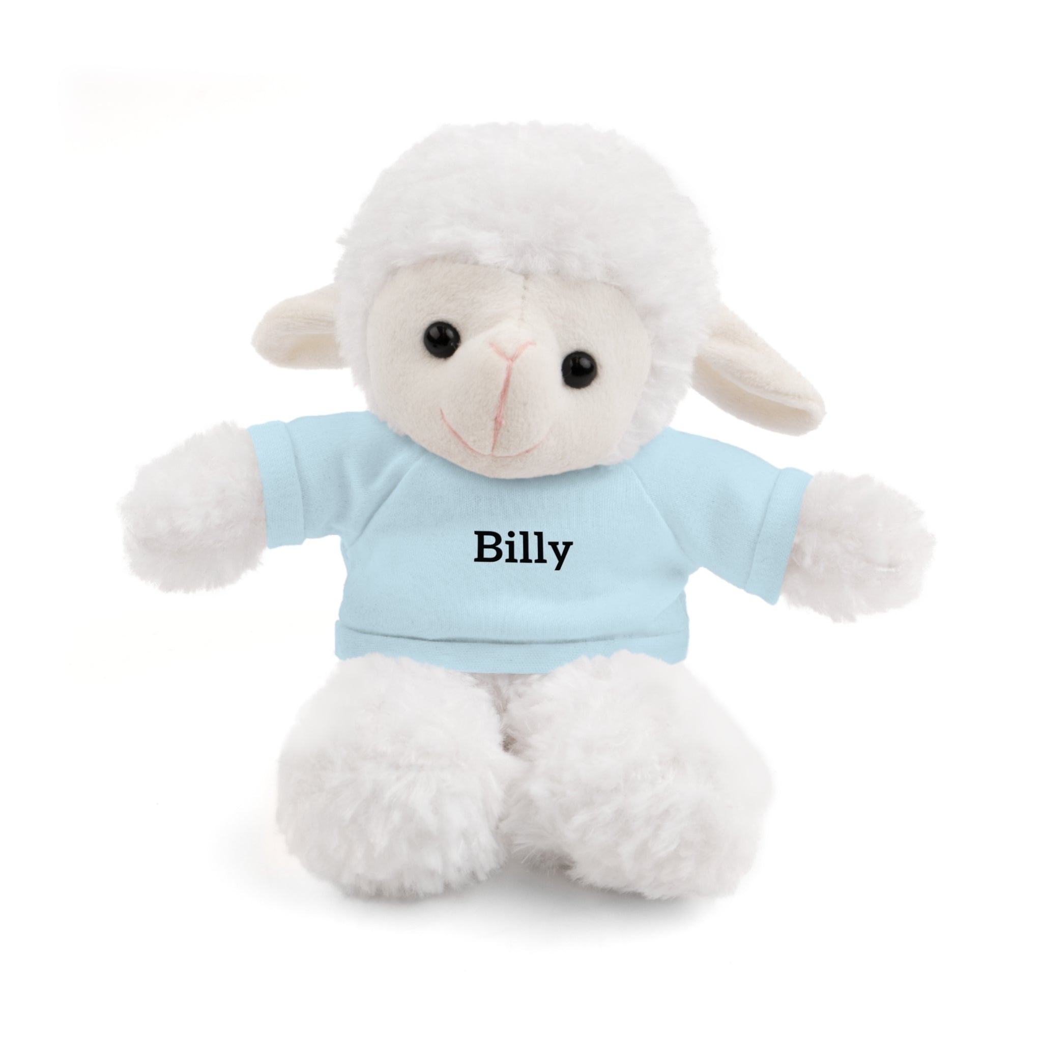 Personalized Stuffed Animal with Tee — Custom Name Plush