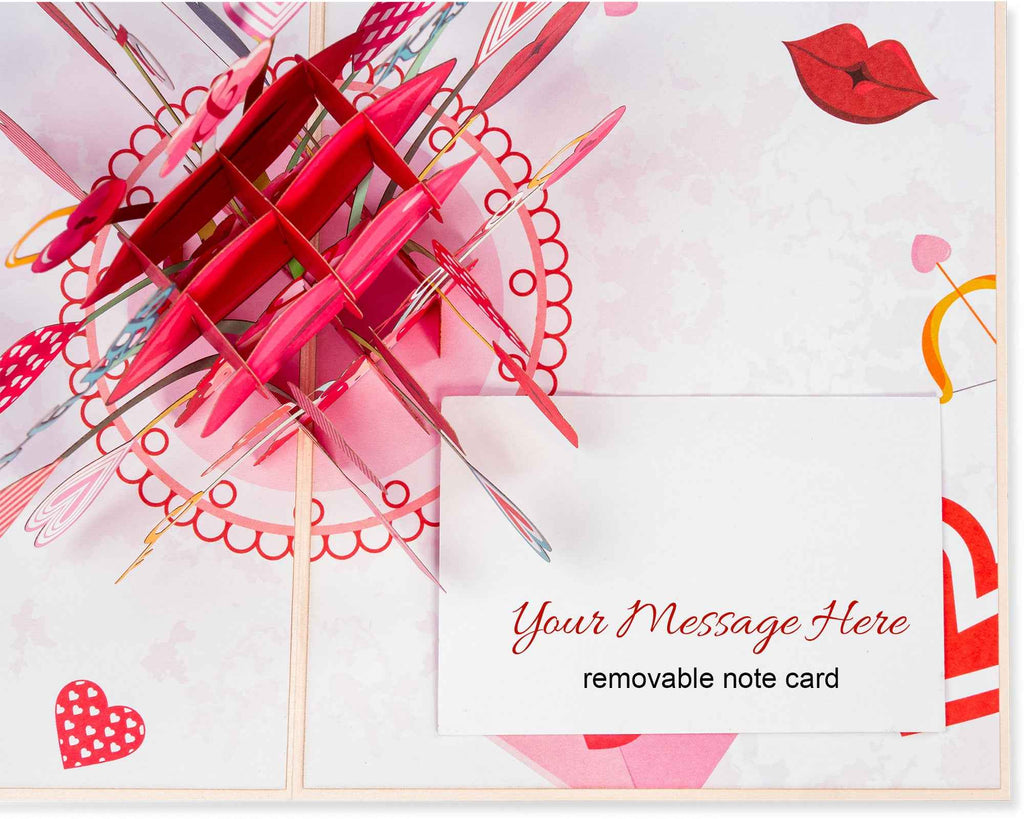 XOXO Umarmungen & Küsse Pop-Up Valentinstag Pop-Up Karte
