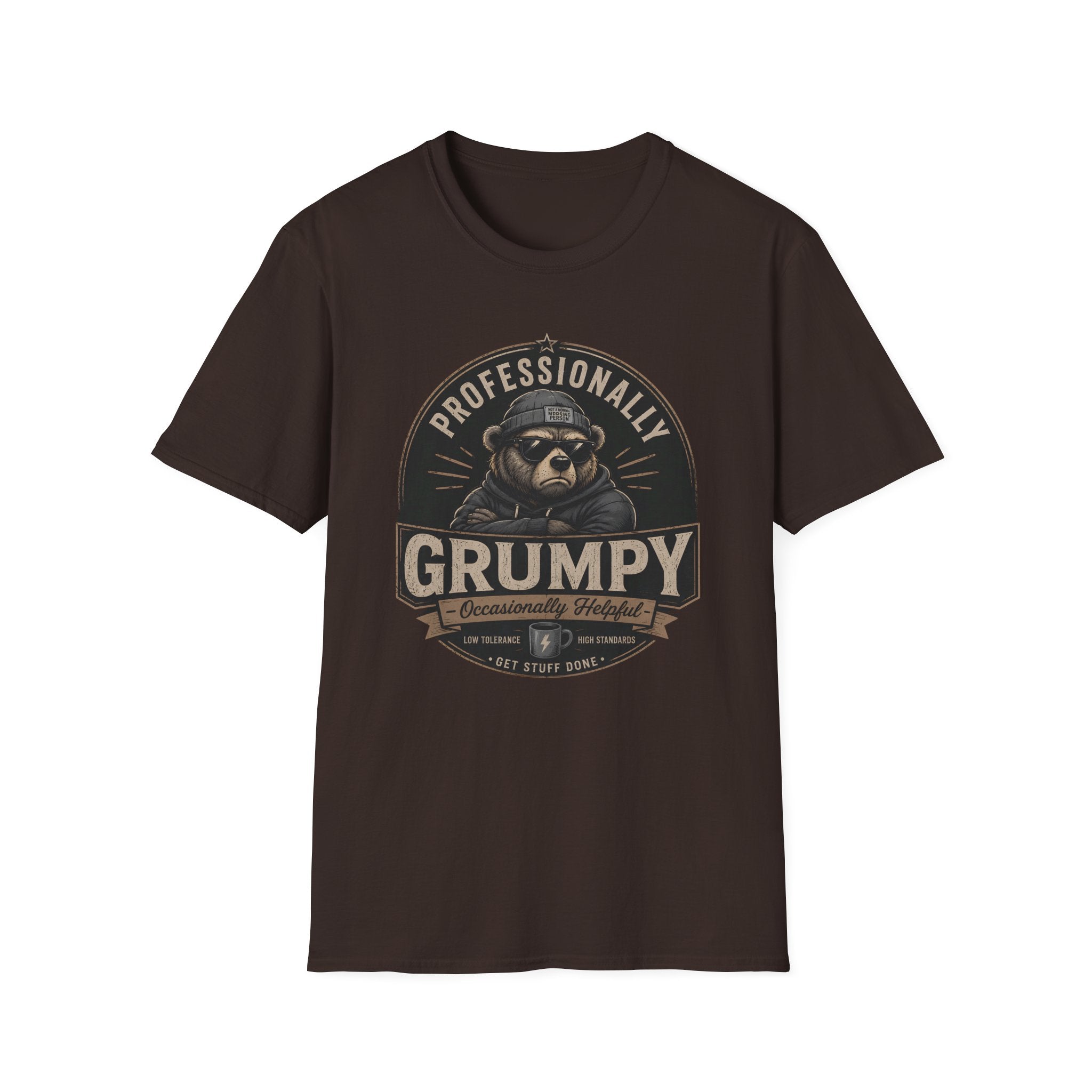 Professionally Grumpy Dad T-Shirt — Funny Father's Day Tee