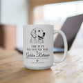 Golden Retriever 'The Day We Found You' Personalized Mug — Custom Gotcha Day Coffee Cup (11oz/15oz)