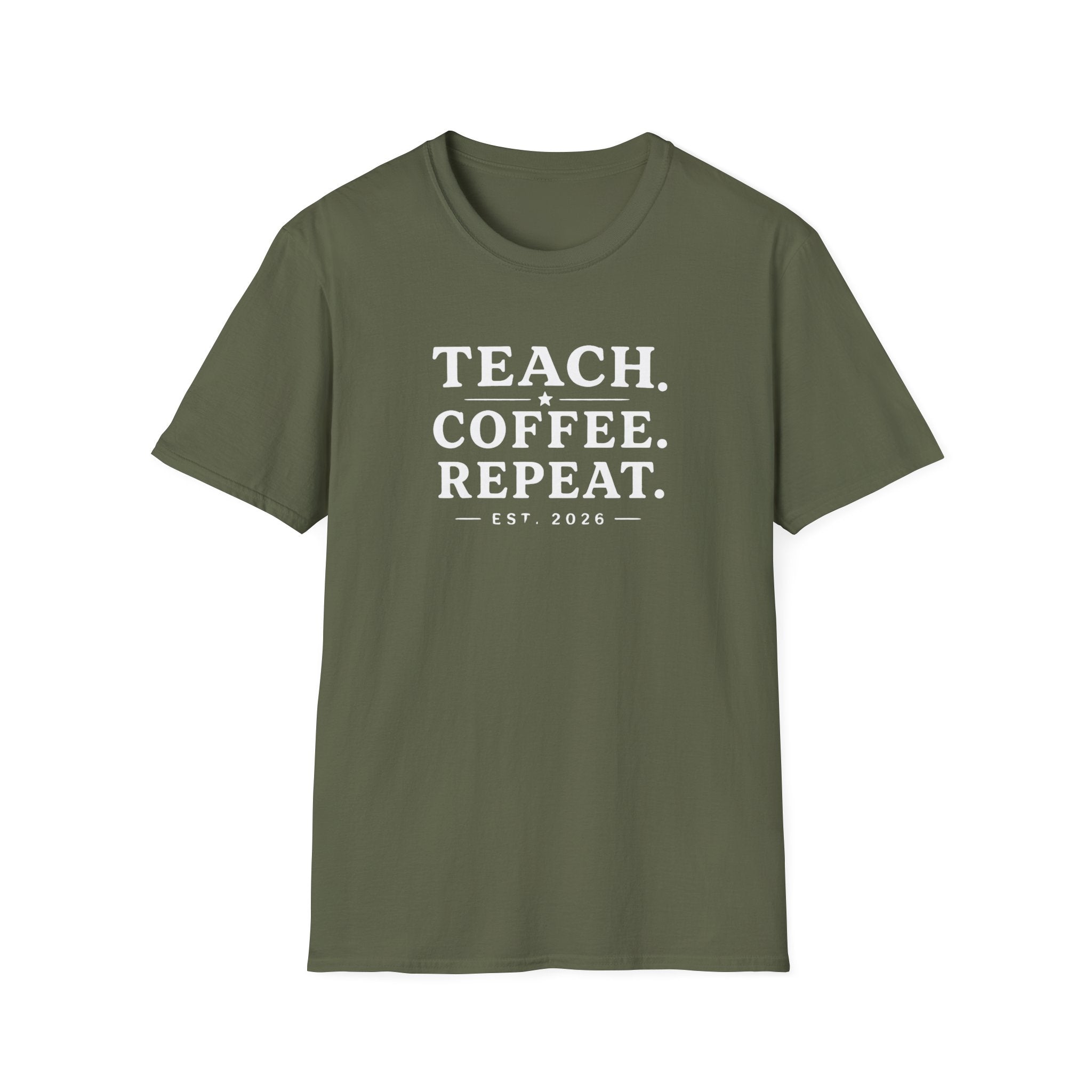 Teacher Graphic Tee Unisex — Classroom Social Club Vintage Comfort T-Shirt 6 phrases 6 different colors