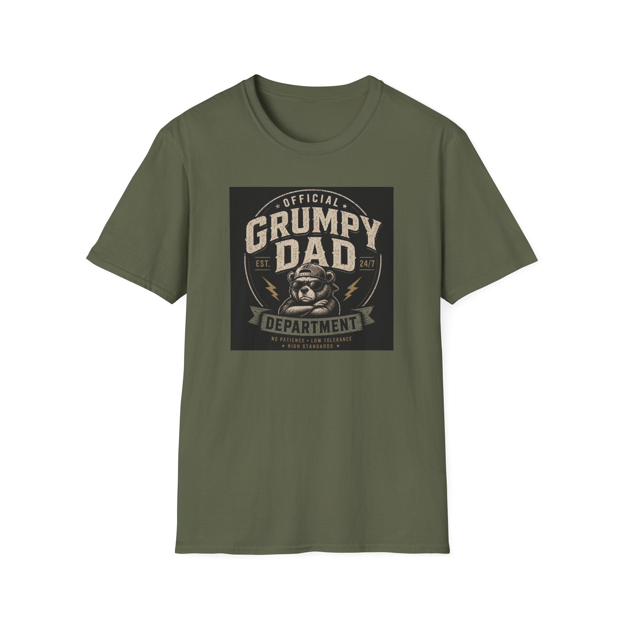 Offical Grumpy Dad Department Father's Day T-Shirt