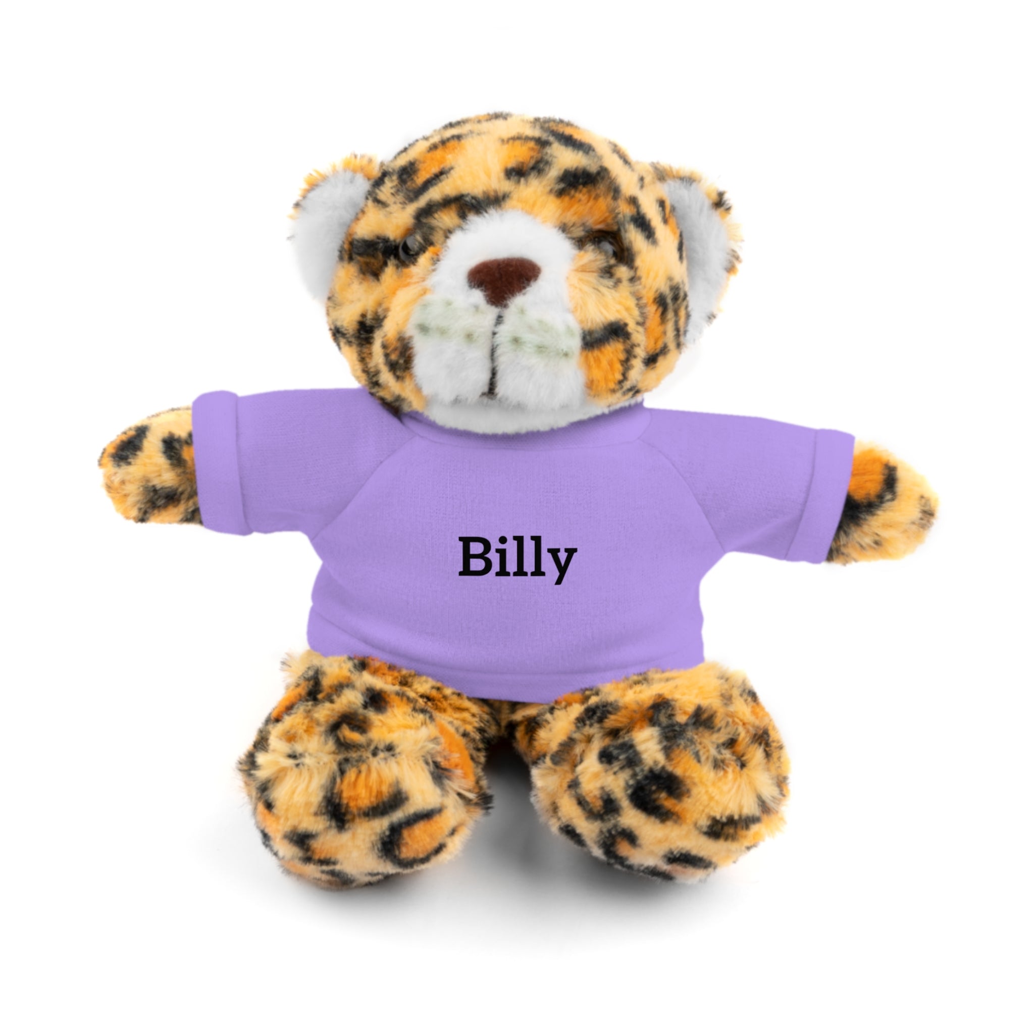 Personalized Stuffed Animal with Tee — Custom Name Plush