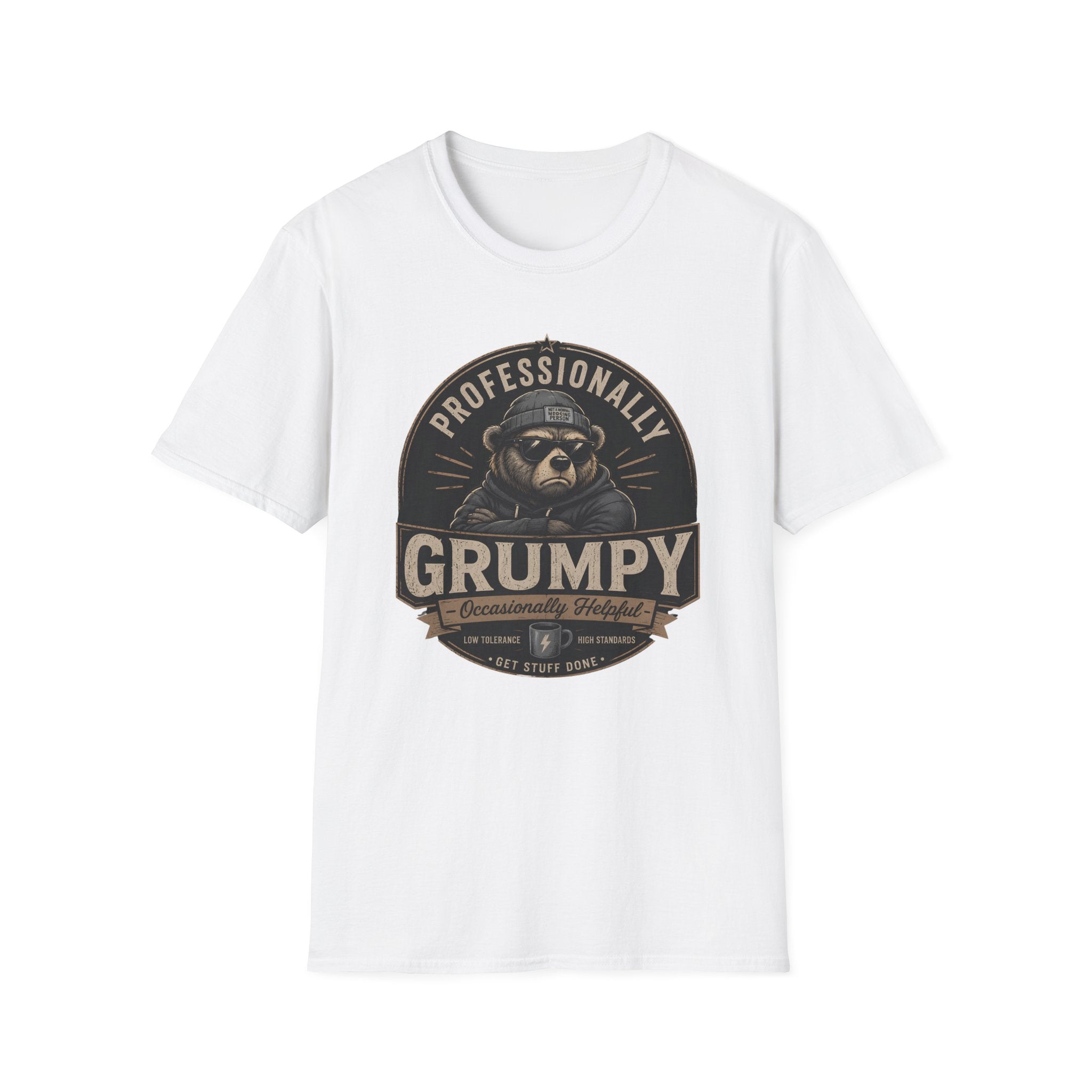 Professionally Grumpy Dad T-Shirt — Funny Father's Day Tee