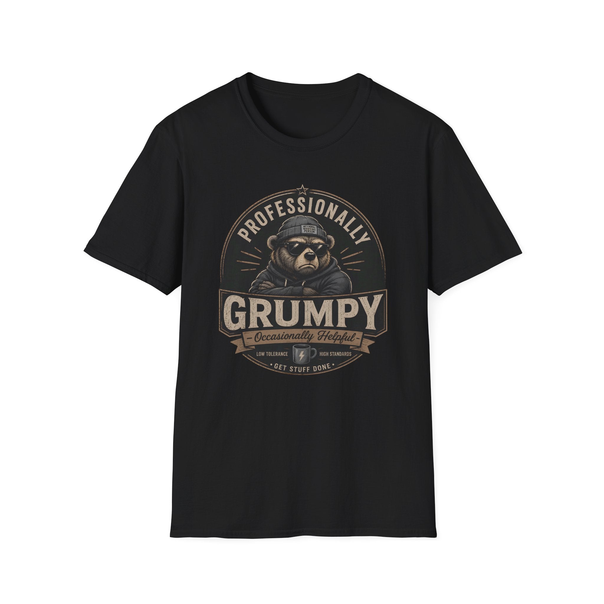 Professionally Grumpy Dad T-Shirt — Funny Father's Day Tee