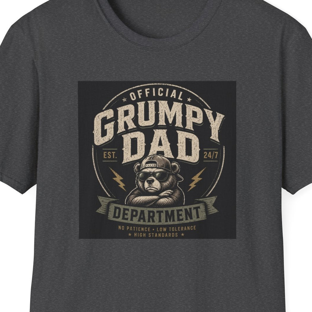 Offical Grumpy Dad Department Father's Day T-Shirt