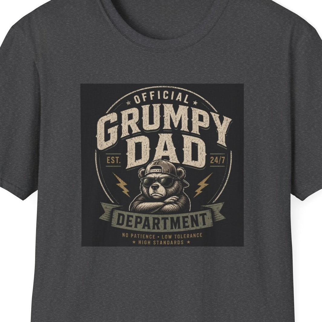 Offical Grumpy Dad Department Father's Day T-Shirt