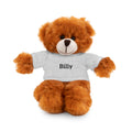 Personalized Stuffed Animal with Tee — Custom Name Plush