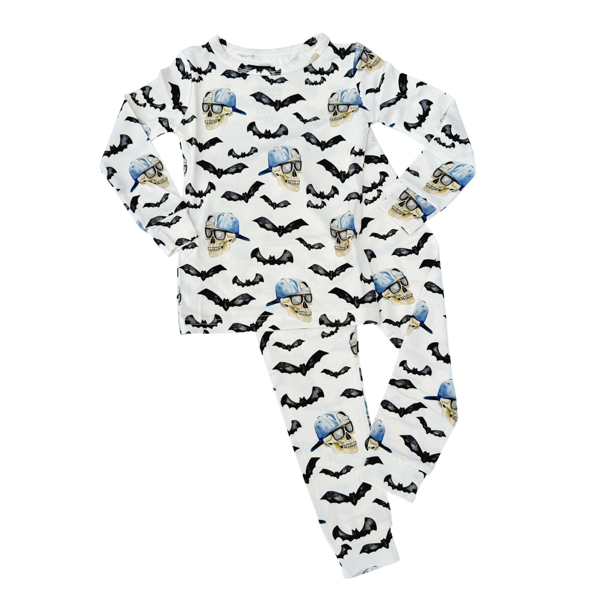 Spooky Bro 2-teiliger Pyjama aus Bambus