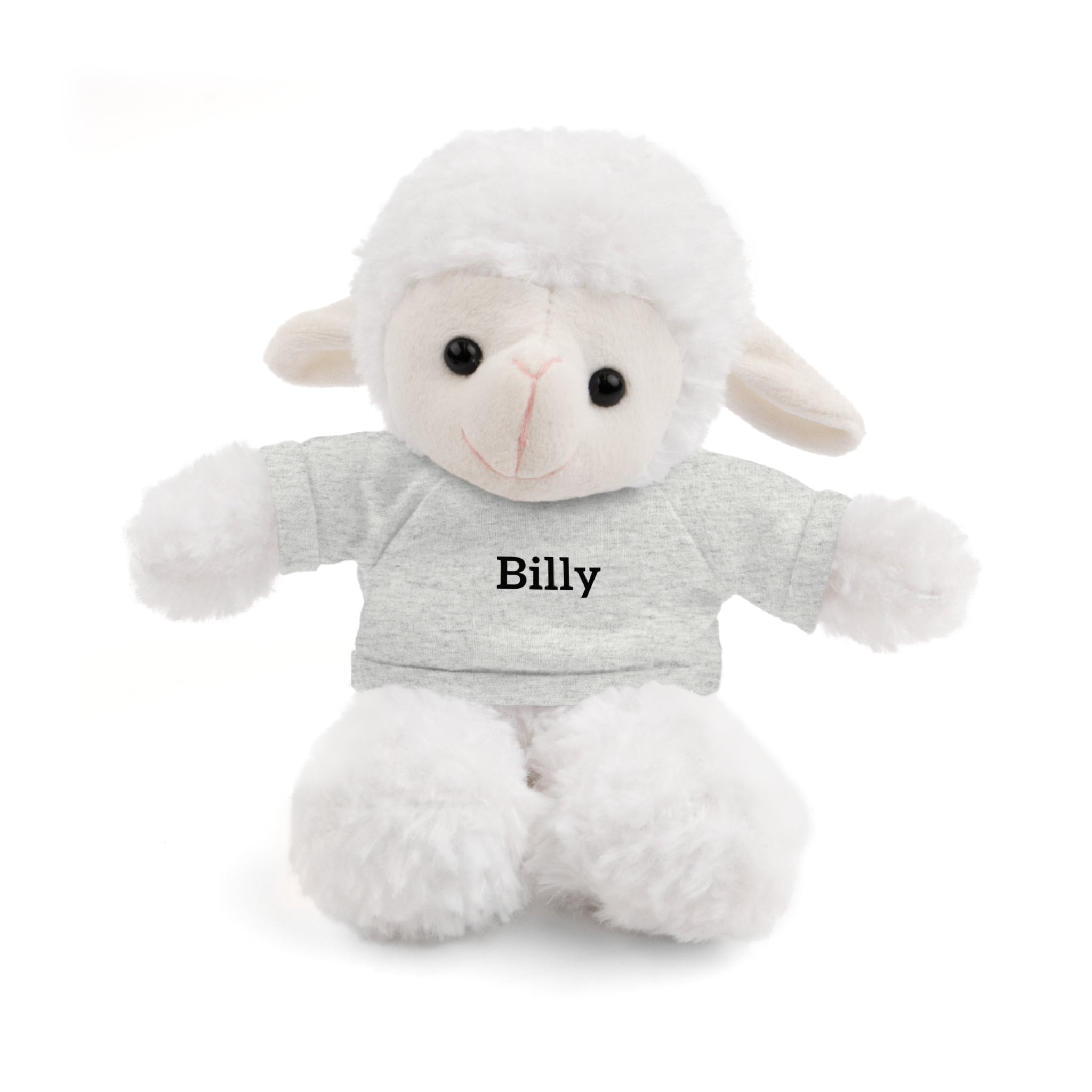 Personalized Stuffed Animal with Tee — Custom Name Plush