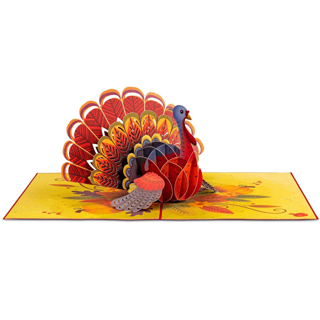 Truthahnpastete für Thanksgiving Pop-Up-Karte