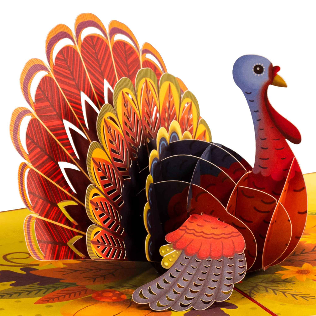 Truthahnpastete für Thanksgiving Pop-Up-Karte