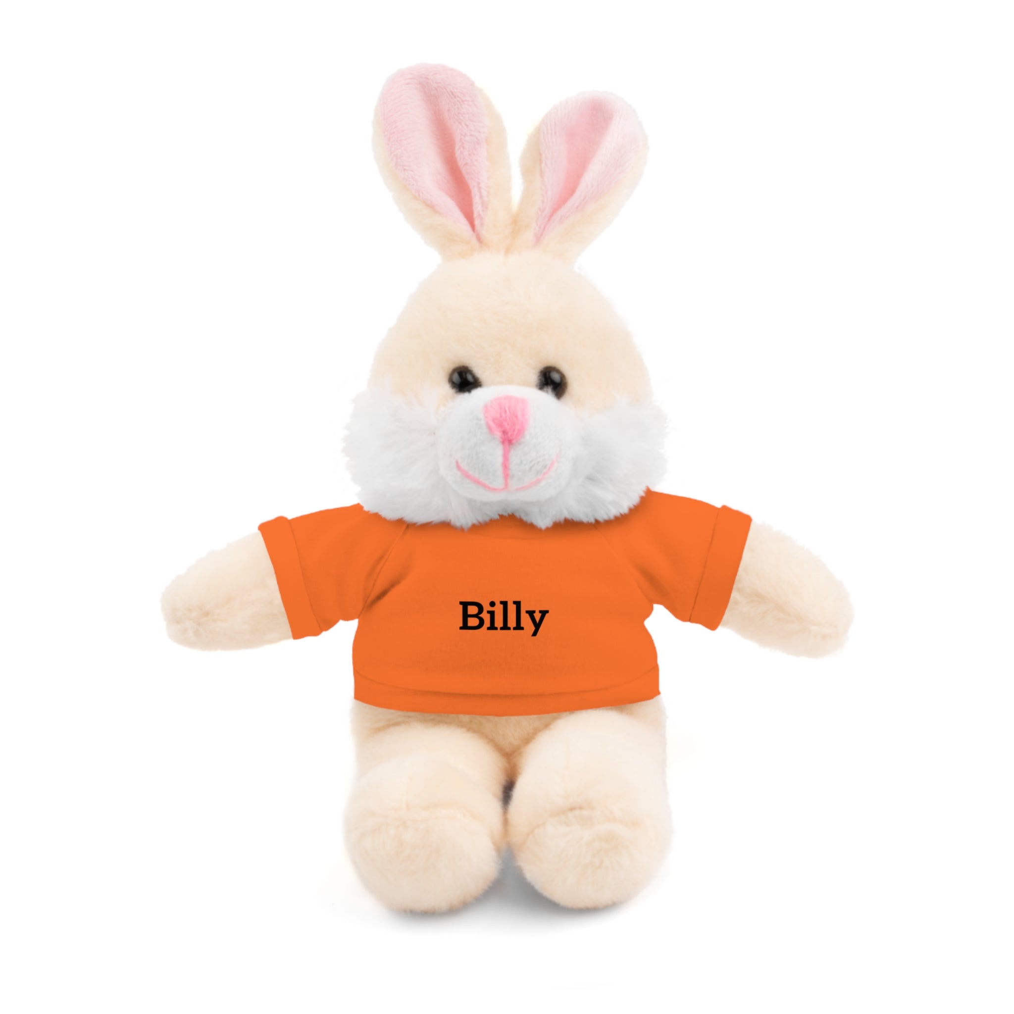 Personalized Stuffed Animal with Tee — Custom Name Plush