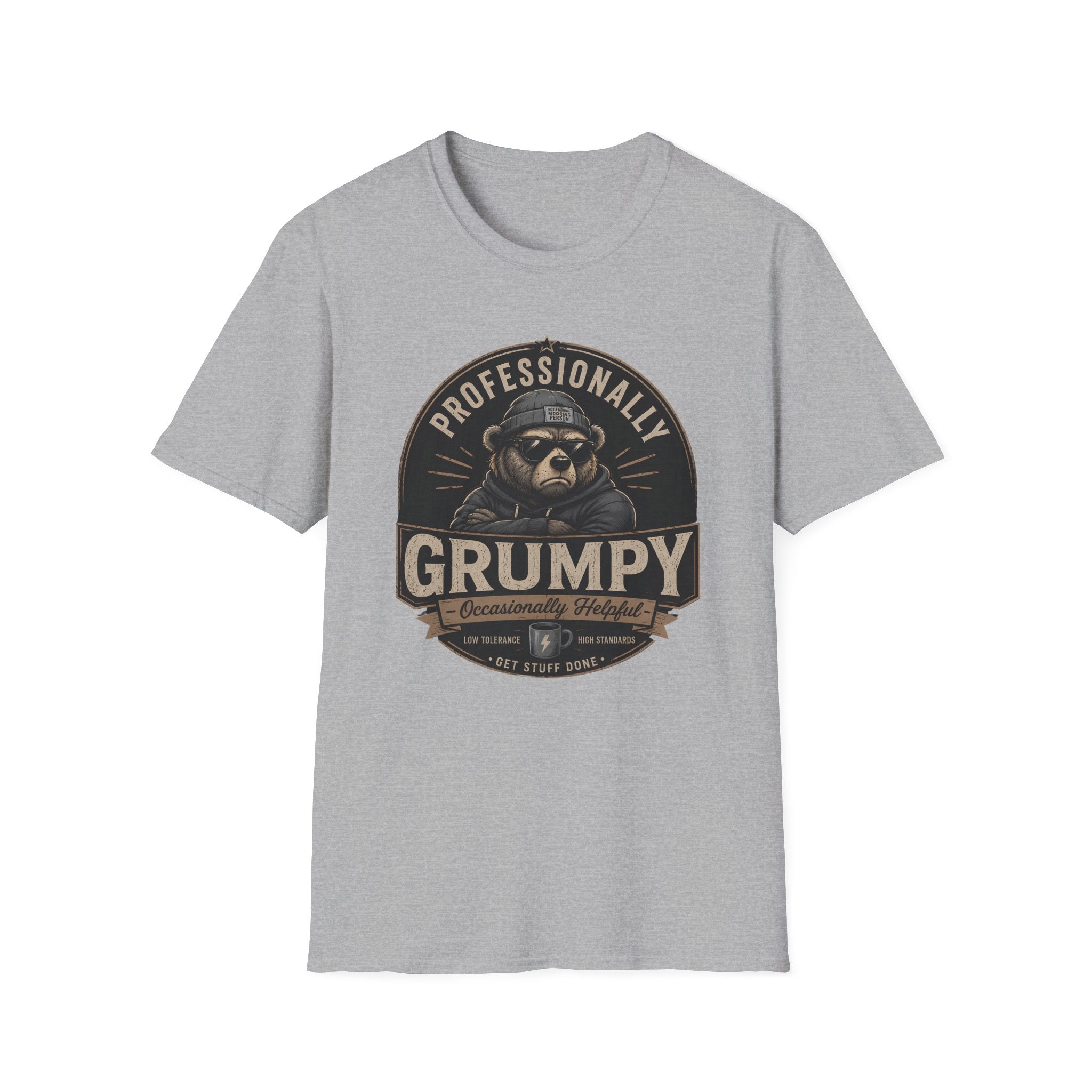 Professionally Grumpy Dad T-Shirt — Funny Father's Day Tee