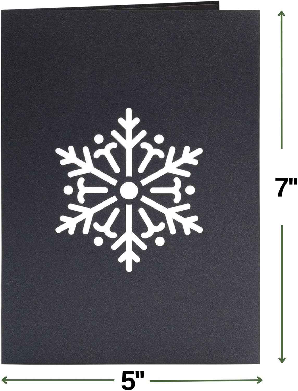 Schneebaum-Pop-up-Karte
