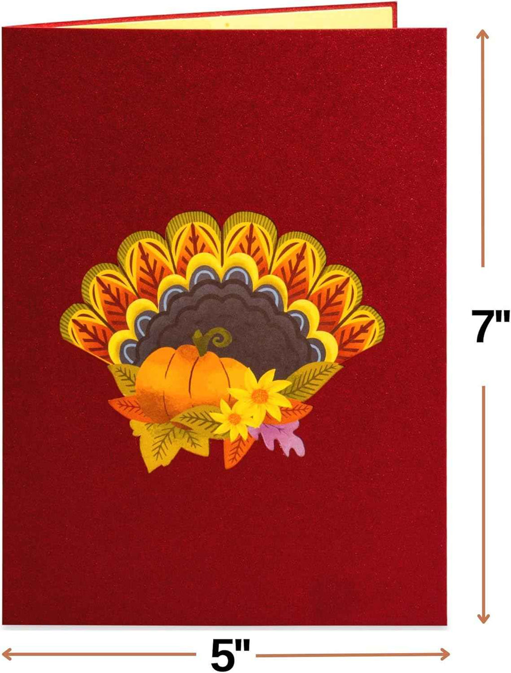 Truthahnpastete für Thanksgiving Pop-Up-Karte