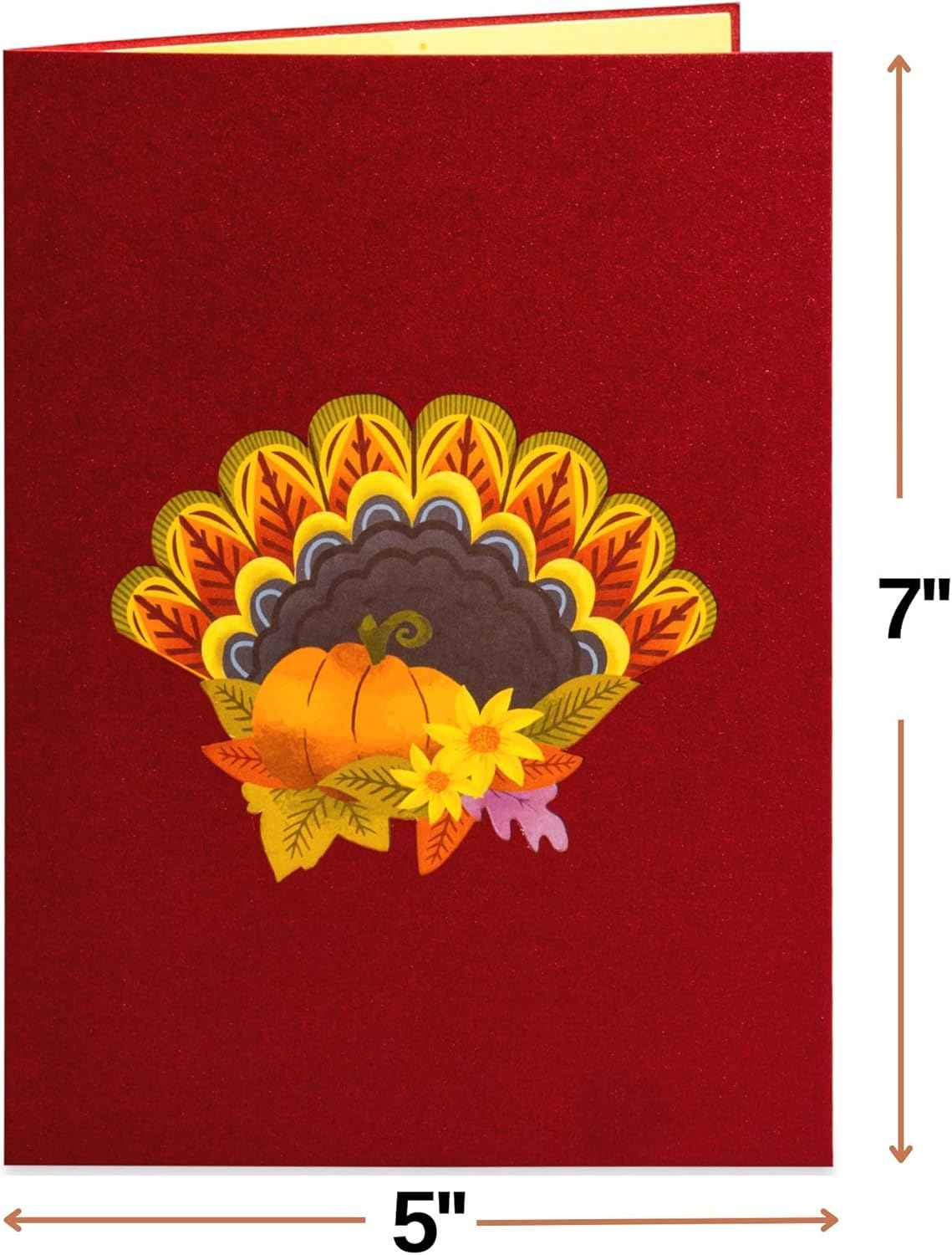 Truthahnpastete für Thanksgiving Pop-Up-Karte