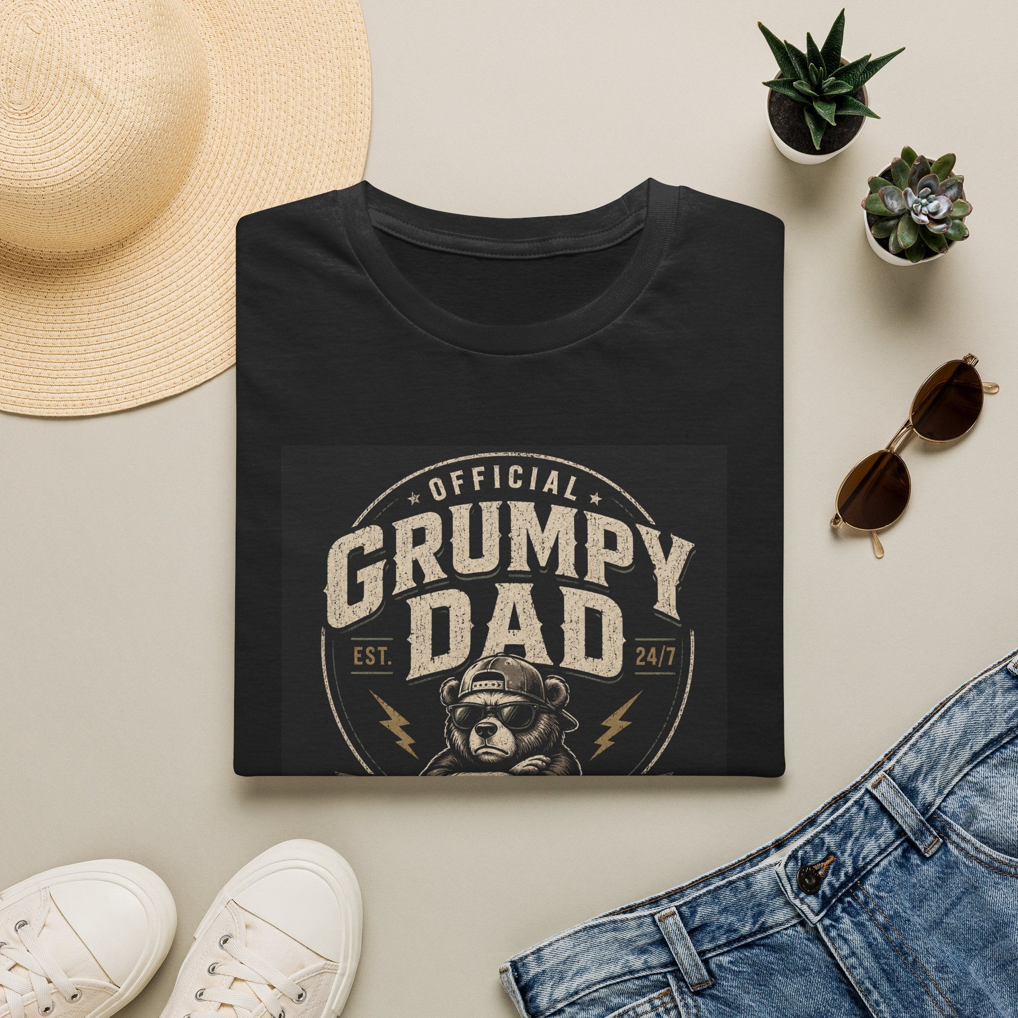 Offical Grumpy Dad Department Father's Day T-Shirt