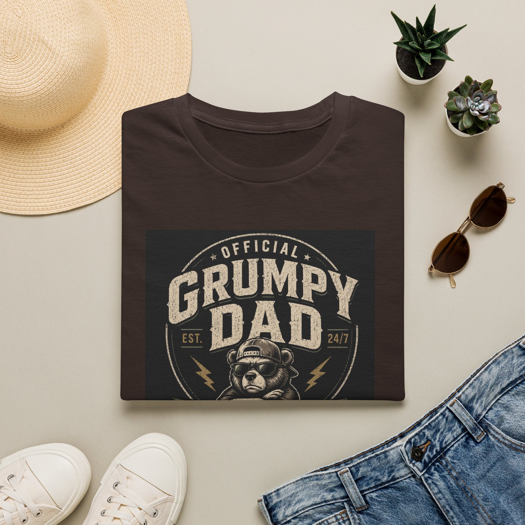 Offical Grumpy Dad Department Father's Day T-Shirt