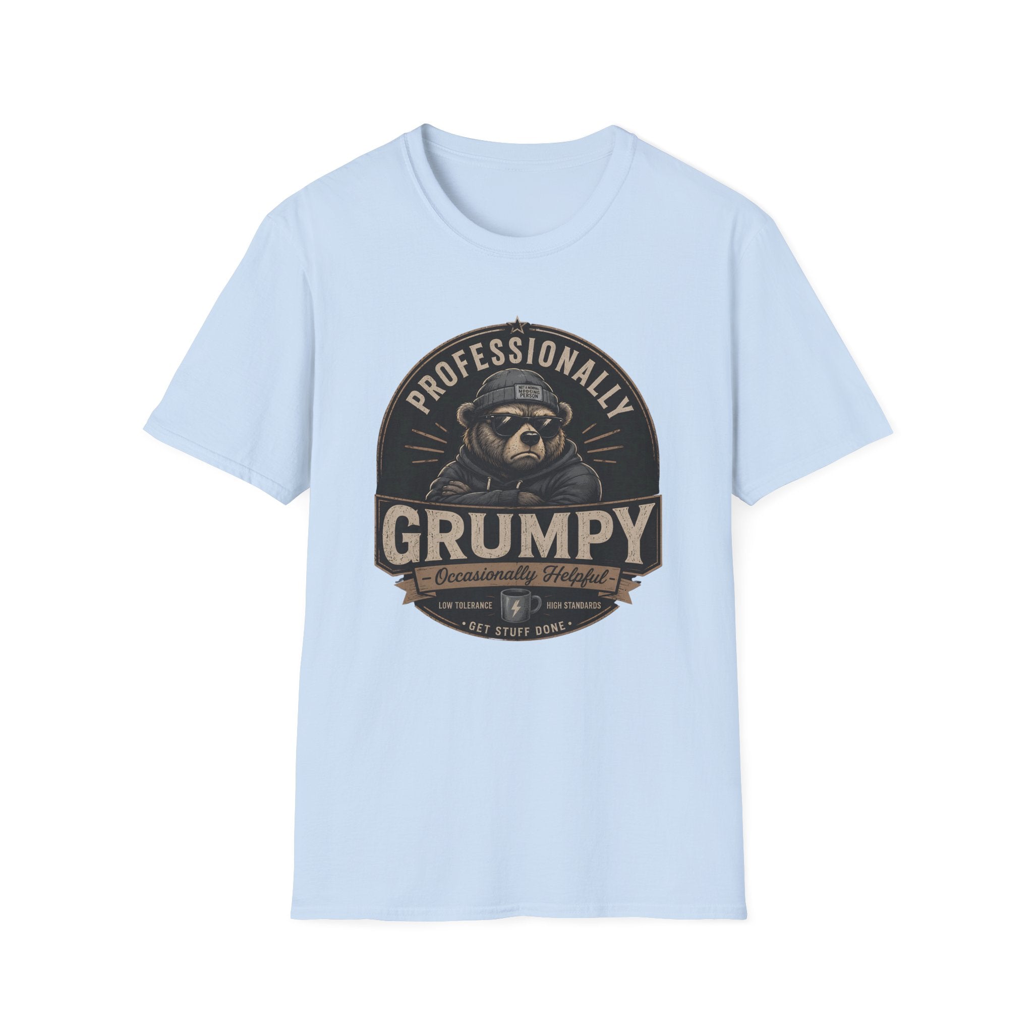 Professionally Grumpy Dad T-Shirt — Funny Father's Day Tee