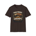 Dad Mode T-Shirt — "Mildly Grumpy" Vintage Gauge Graphic