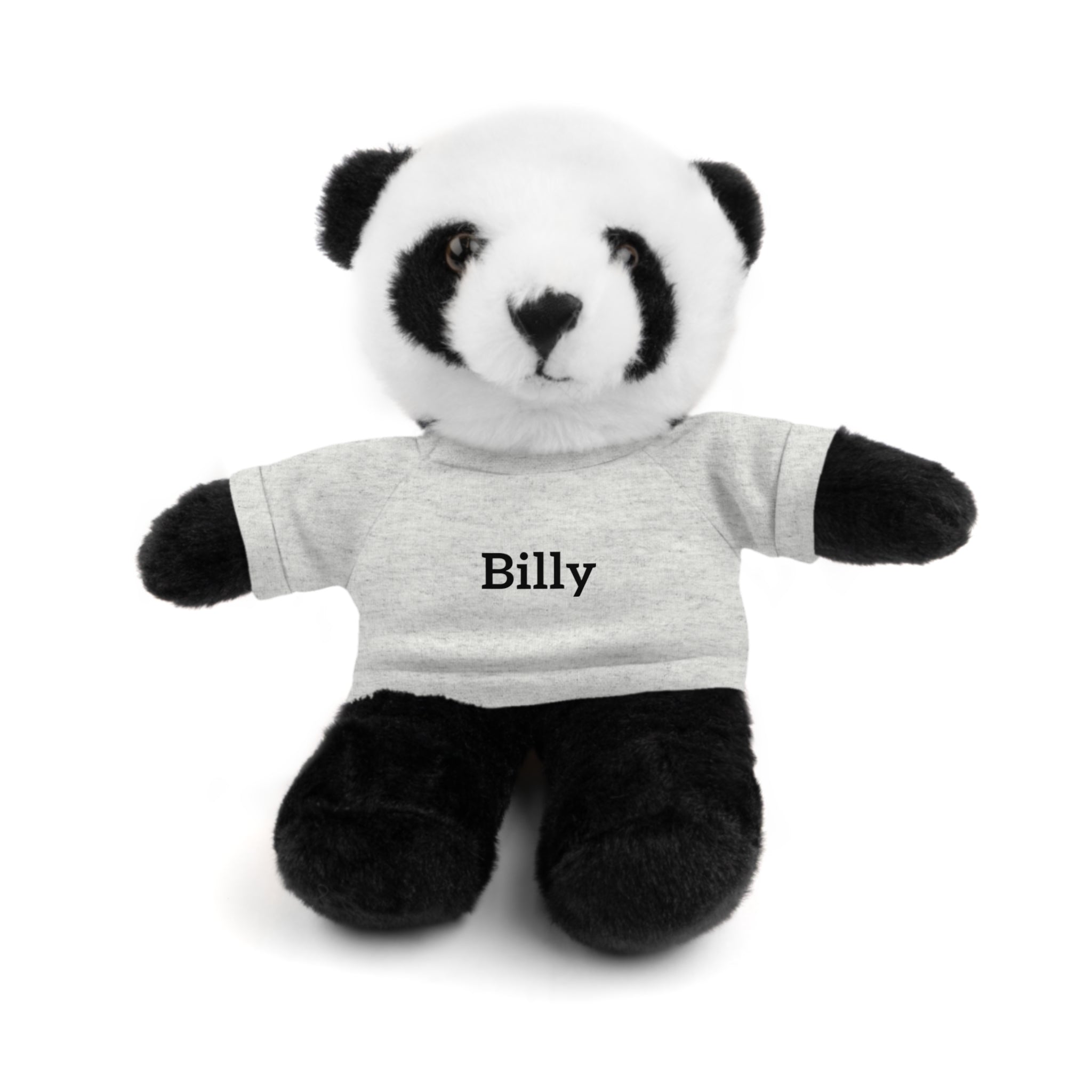 Personalized Stuffed Animal with Tee — Custom Name Plush