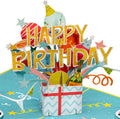 Happy Birthday Box Pop-up-Karte