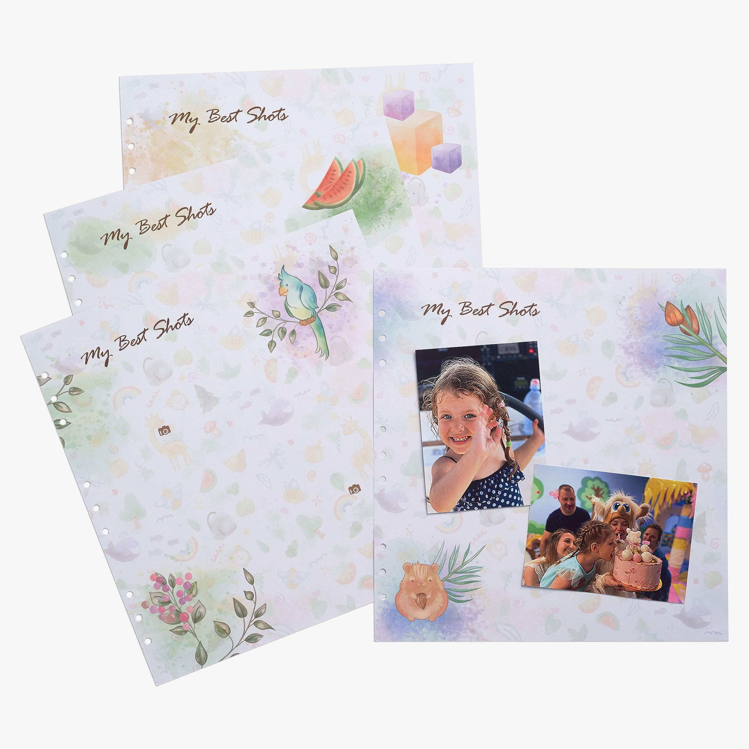 Keepsake Baby Memory Book — Leather-Bound Milestone Journal for Boys & Girls