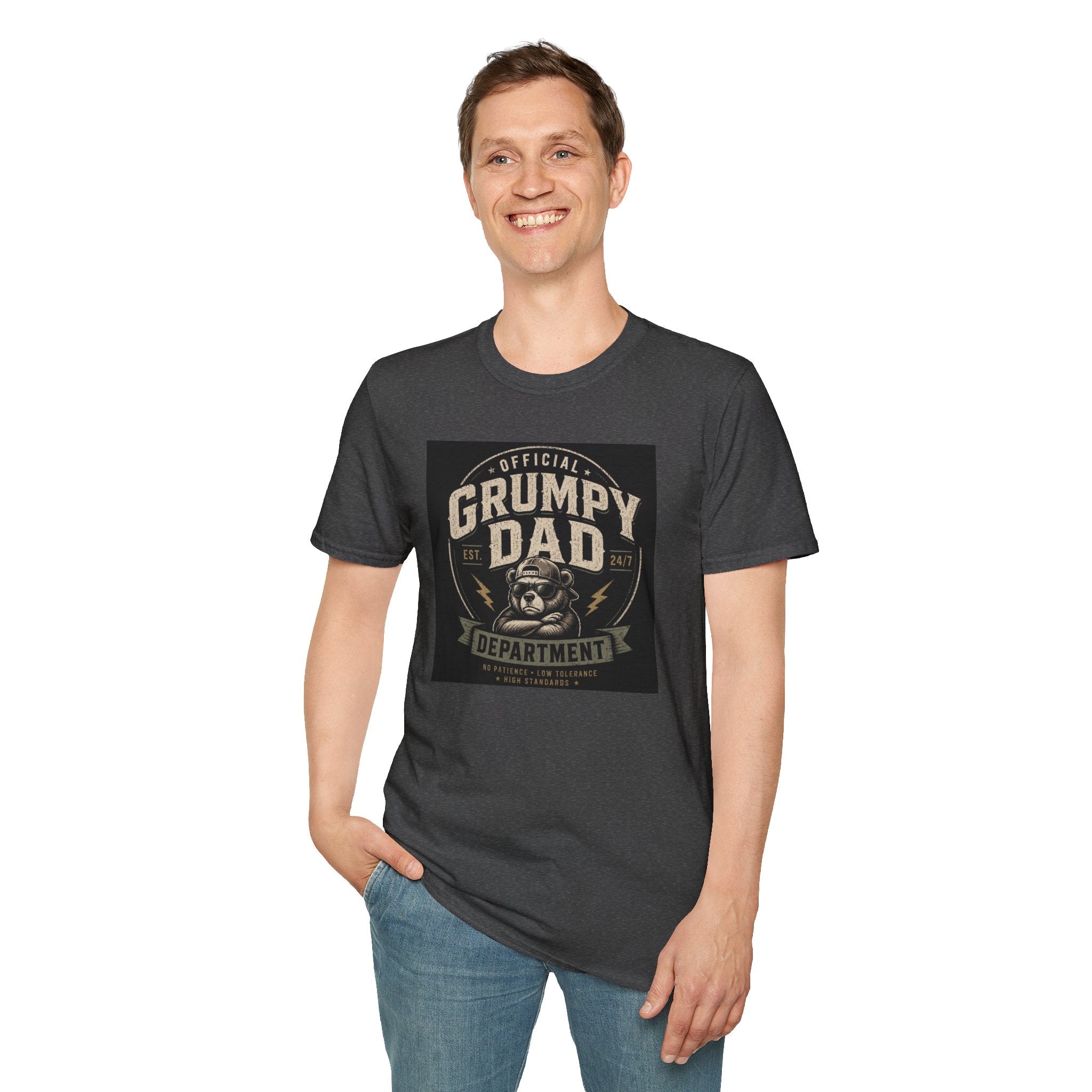 Offical Grumpy Dad Department Father's Day T-Shirt