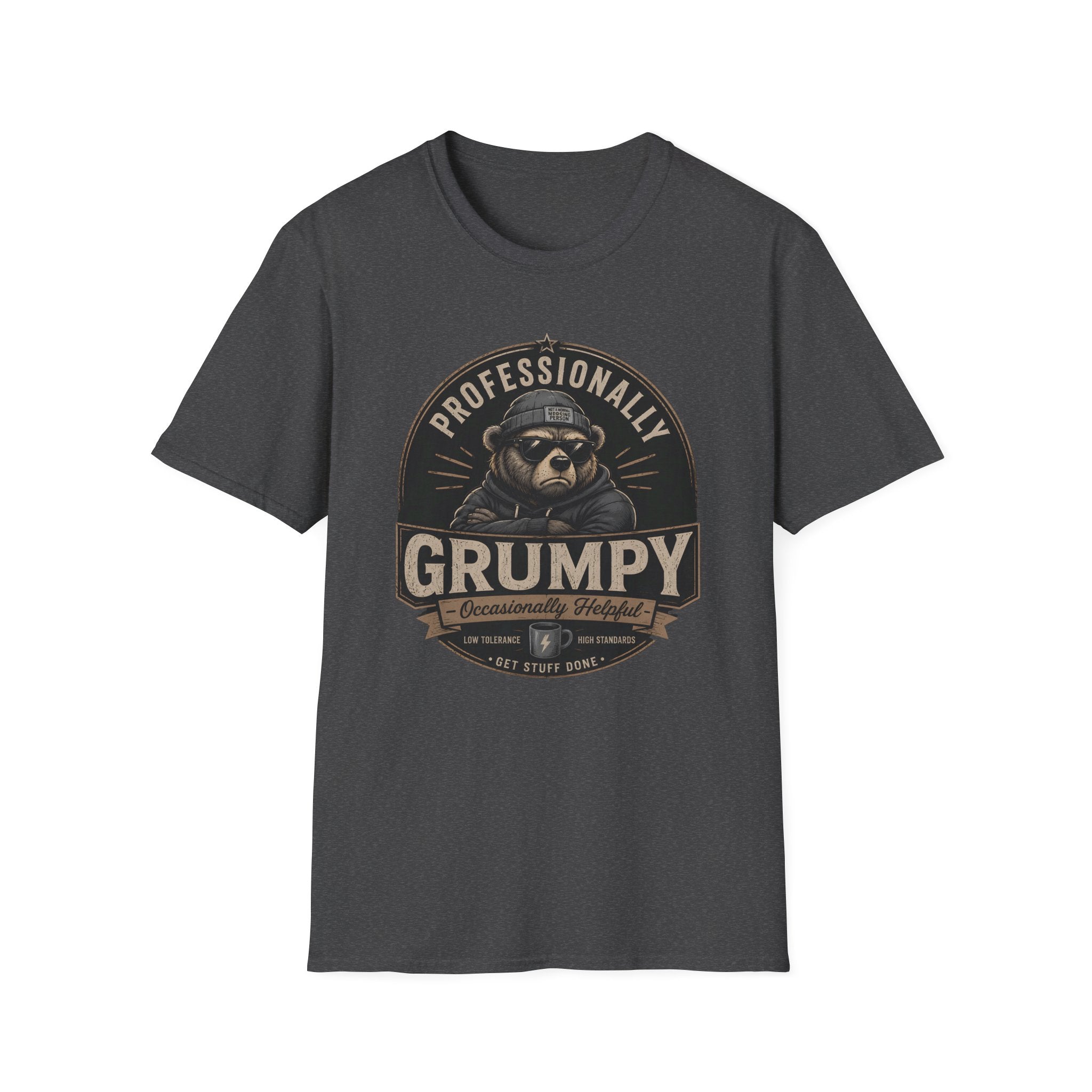 Professionally Grumpy Dad T-Shirt — Funny Father's Day Tee