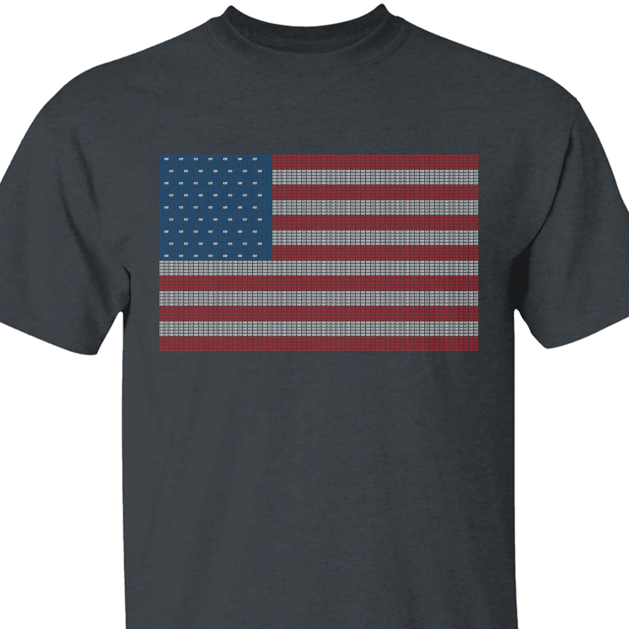 Dezentes FDT-USA-Flagge-Shirt | USA-Flagge-Shirt zum 4. Juli | Anti-Trump Politisches Shirt | Independence Day Shirt 682549