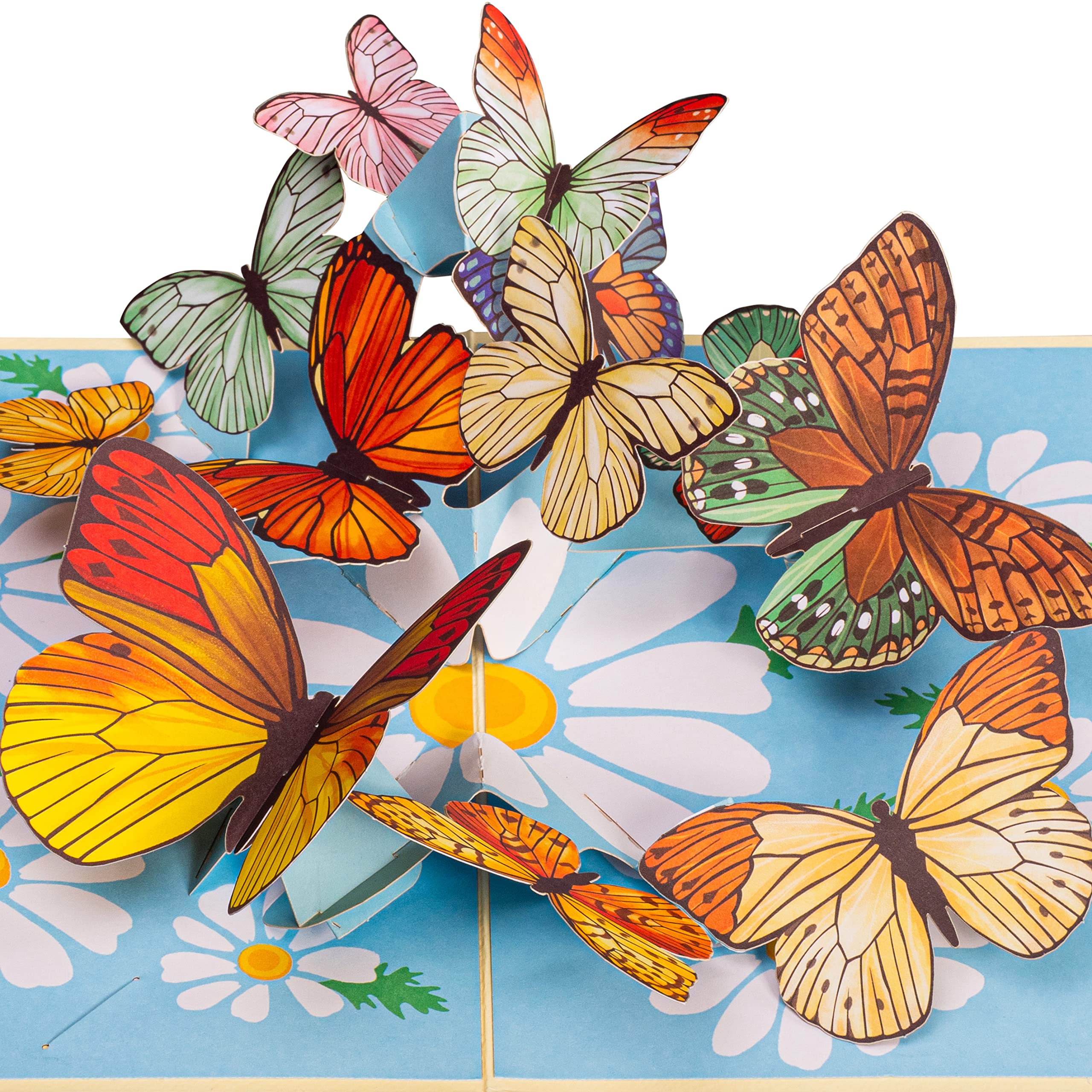 Spring Butterflies 3D Pop Up Card – Eco-Friendly