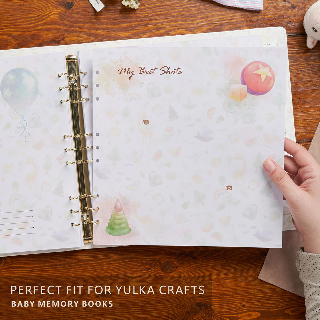 Keepsake Baby Memory Book — Leather-Bound Milestone Journal for Boys & Girls