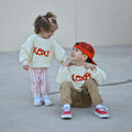 XOXO handbestickter Pullover