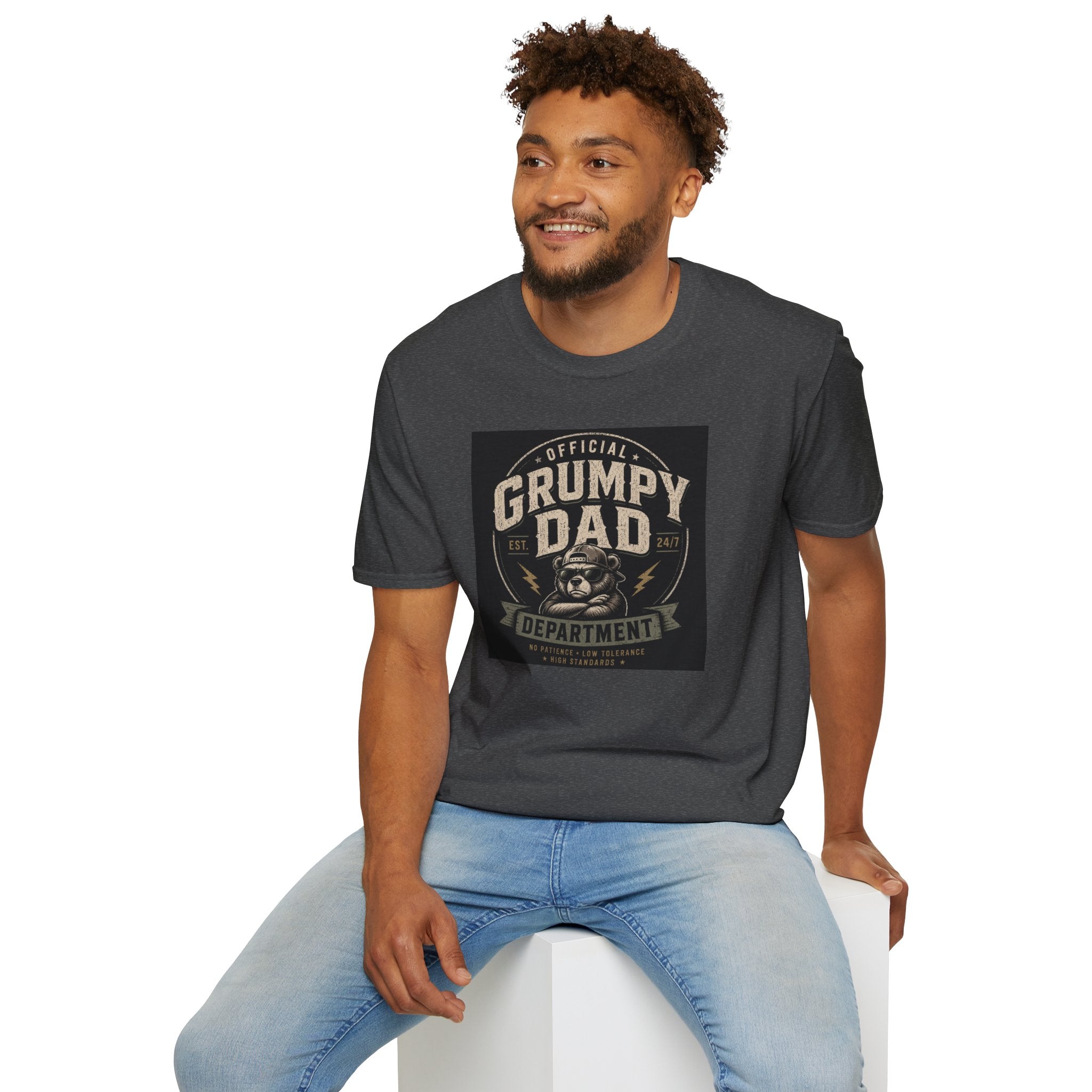 Offical Grumpy Dad Department Father's Day T-Shirt